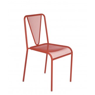Valentino Outdoor Stacking Hospitality Side Chair